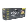 Schesir After Dark Pate Et Suyunda Karışık Lezzetler Yetişkin Konserve Kedi Maması 12 Adet 80 Gr