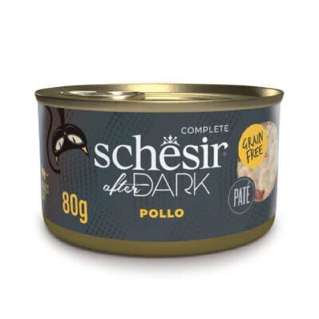 Schesir After Dark Pate Tavuklu Yetişkin Kedi Konservesi 80 Gr