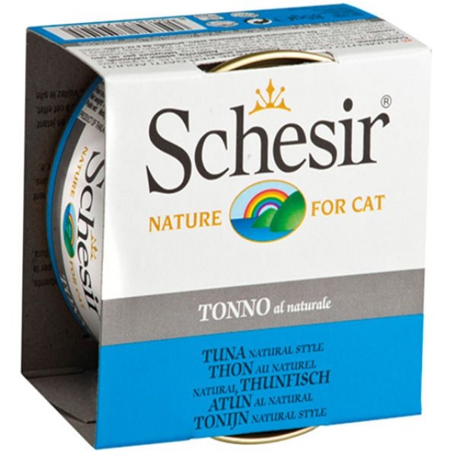 Schesir Ton Balıklı Naturel Konserve Kedi Maması 1 Adet 85 Gr