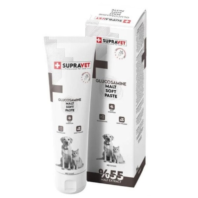 Supravet Glucosamine Kedi ve Köpek Eklem ve Kas Destekleyici Malt Paste 100 Gr