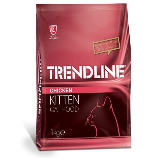 Trendline Kitten Tavuklu Yavru Kedi Maması 1 Kg
