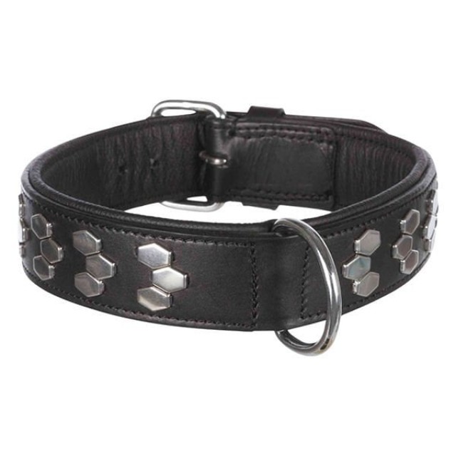 Trixie Gerçek Deri Köpek Boyun Tasması Desenli Siyah Medium 40x38-45 Cm Trixie Gerçek Deri Köpek Boyun Tasması Desenli Siyah Medium 40x38-45 Cm