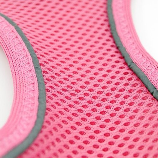 Tailpetz Air Mesh Harness Köpek Göğüs Tasması Xxsmall Neon Pembe 24-28x28-32 Cm