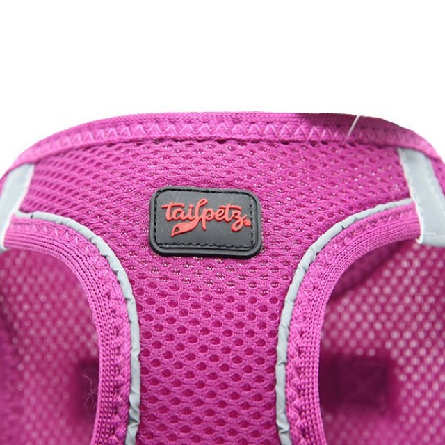 Tailpetz Air Mesh Harness Köpek Göğüs Tasması Xxsmall Mor 24-28x28-32 Cm