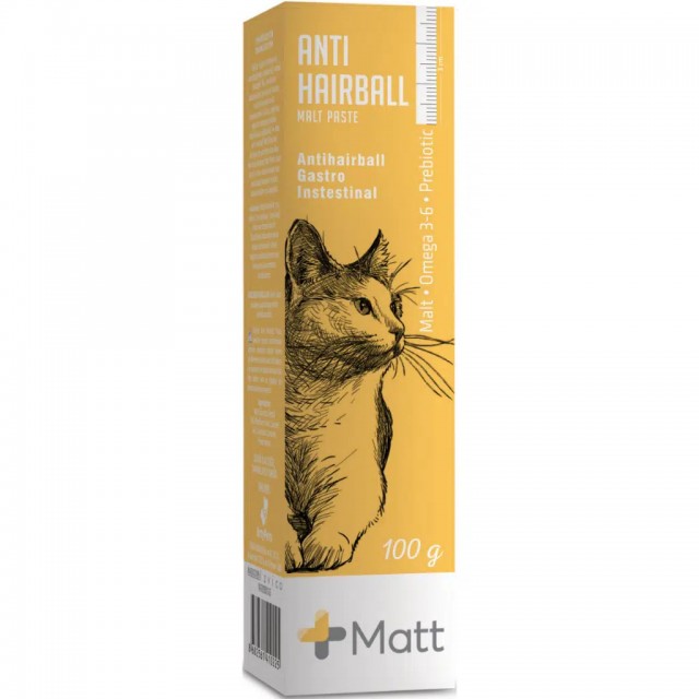 Matt Anti Hairball Tüy Yumağı Önleyici Malt Paste 100 Gr