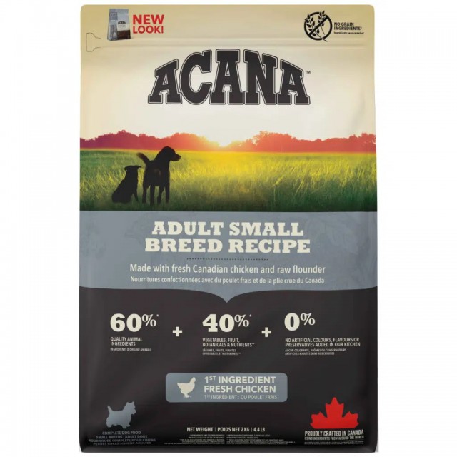 Acana Heritage Adult Small Breed Küçük Irk Yetişkin Köpek Maması 2 Kg