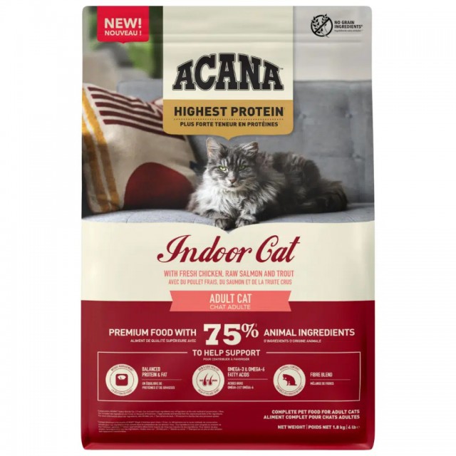Acana Highest Protein İndoor Yetişkin Kedi Maması 1.8 Kg