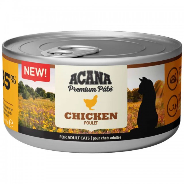 Acana Premium Pate Tavuklu Kedi Konservesi 85 Gr