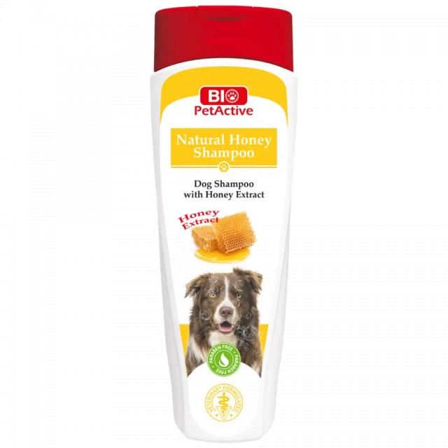 Bio PetActive Natural Honey Bal ve Buğday Özlü Köpekler İçi̇n Şampuan 400 ML