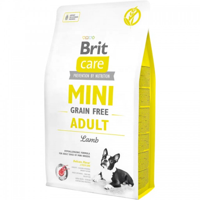 Brit Care Tahılsız Mini Adult Kuzu Etli Yetişkin Köpek Maması 2 Kg