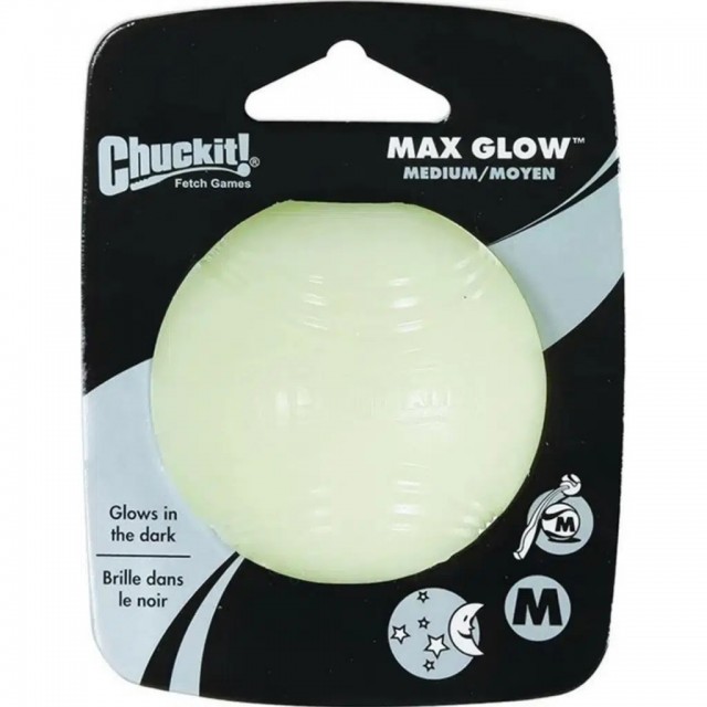 Chuckit! Max Glow Gece Parlayan Köpek Oyun Topu Orta Boy
