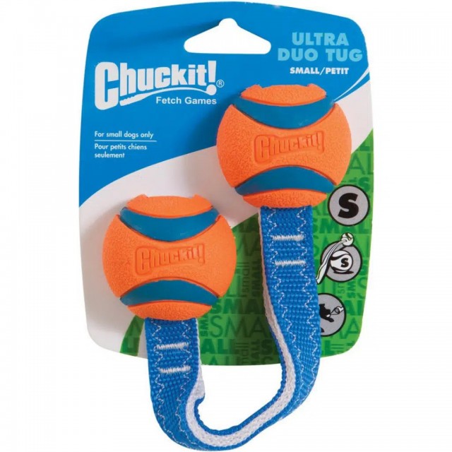 Chuckit! Ultra Duo Tug 2 Li Köpek Çekiştirme Topu Küçük Boy