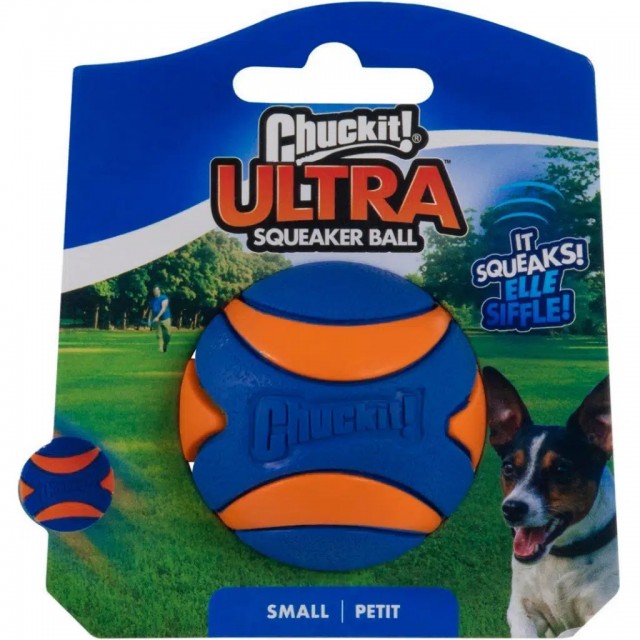 Chuckit! Ultra Squeaker Sesli Köpek Oyun Topu Küçük Boy