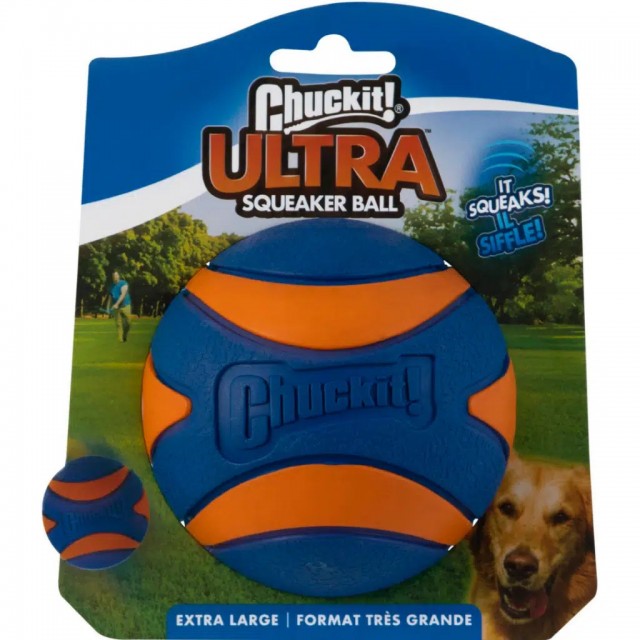 Chuckit! Ultra Squeaker Sesli Köpek Oyun Topu XL Boy