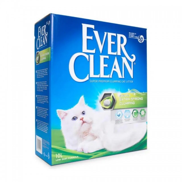Ever Clean Extra Strong Kokulu Ekstra Güçlü Topaklanan Kedi Kumu 10 Litre