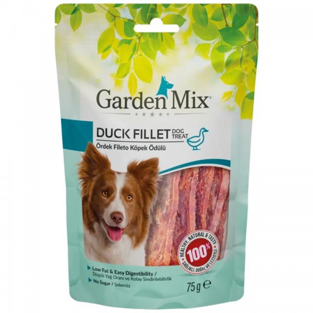 Garden Mix Duck Fillet Ördek Fileto Köpek Ödülü 75 Gr