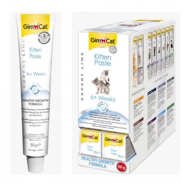 GimCat Kitten Paste Yavru Kedi Macunu 50 Gr