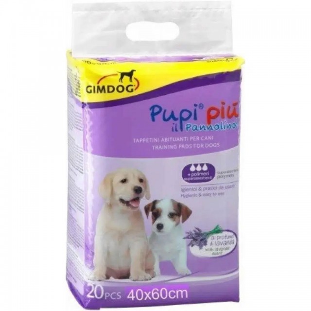 GimDog Köpekler İçin Lavanta Kokulu Çiş Eğitim Pedi 40x60 Cm 20 Li
