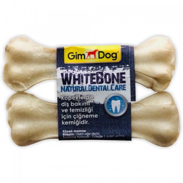 GimDog Whitebone Mordimi Press Kemik Köpek Ödülü 2 Li 70 Gr