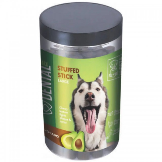 M-PETS Dental Snack Avocado Stuffed Stick Large Köpek Ödülü 510 Gr