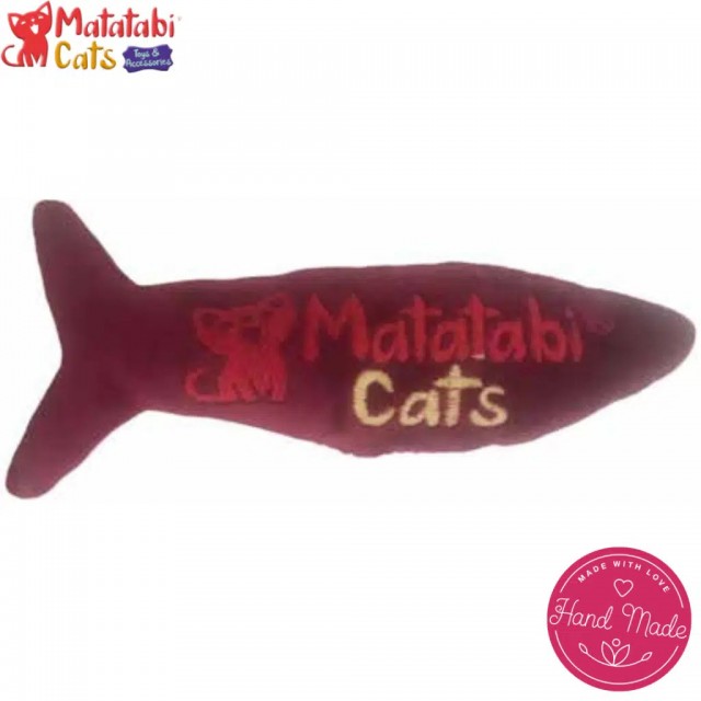 Matatabi Cats Jr. Fish Kedi Oyuncağı 8x16 Cm