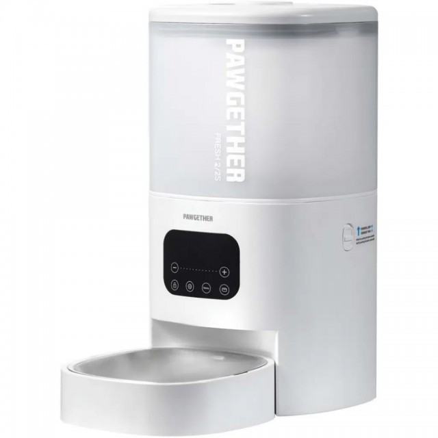 Pawgether F2S Kedi ve Köpekler İçin Wifi Versiyon Otomatik Mama Kabı 4 Litre