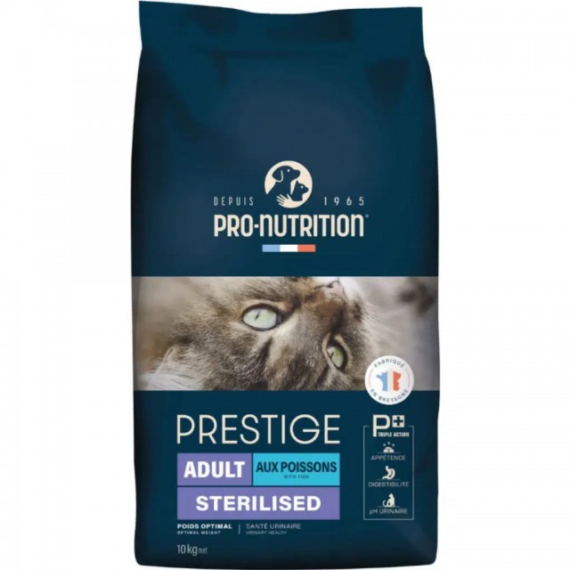 Pro Nutrition Prestige Sterilised Balıklı Kısırlaştırılmış Kedi Maması 10 Kg