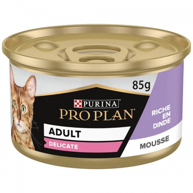 Pro Plan Delicate Hindi Etli Yetişkin Kedi Konservesi 85 Gr