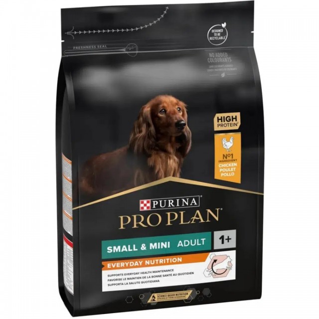 Pro Plan Everyday Nutrition Small Mini Adult Tavuklu Küçük Irk Yetişkin Köpek Maması 3 Kg