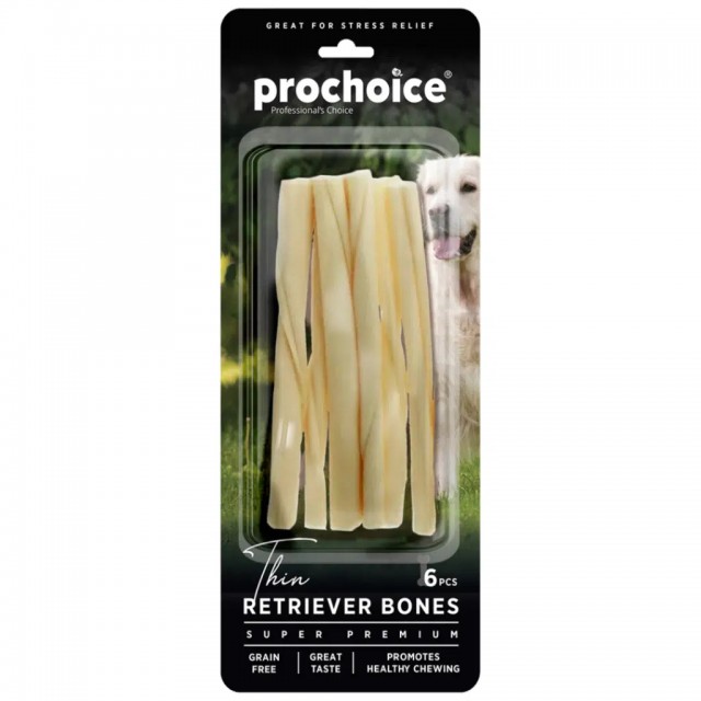 ProChoice Thin Retriever Bones İnce Kemik Köpek Ödülü 6 Lı