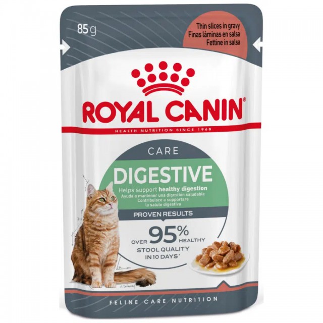 Royal Canin Digestive Sensitive Gravy Pouch Kedi Yaş Maması 85 Gr
