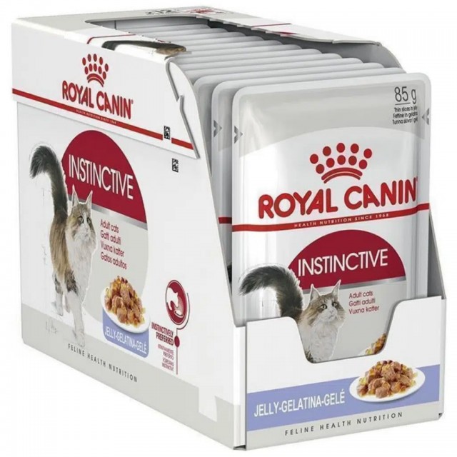 Royal Canin İnstinctive Jelly Pouch Kedi Yaş Maması 85 Gr 12 Adet