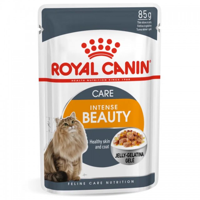 Royal Canin Hair & Skin Jelly Pouch Kedi Konserve Maması 85 Gr 12 Adet