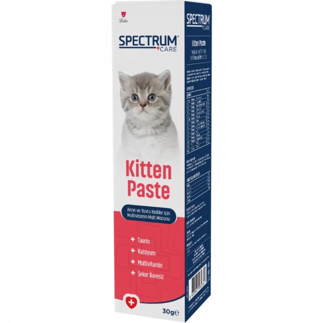 Spectrum Care Anne ve Yavru Kediler İçin Multivitamin Malt Paste 30 Gr
