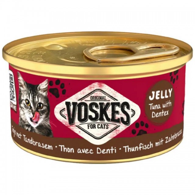 Voskes Ton Balıklı ve Sinagritli Kedi Konservesi 85 Gr