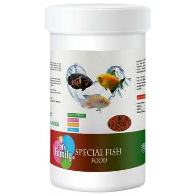 Pets Family Special Fish Food 250ml/100g