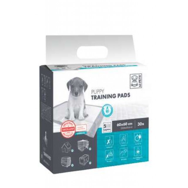 M-Pets Puppy Köpek Çiş Eğitim Pedi 60x60cm 30lu