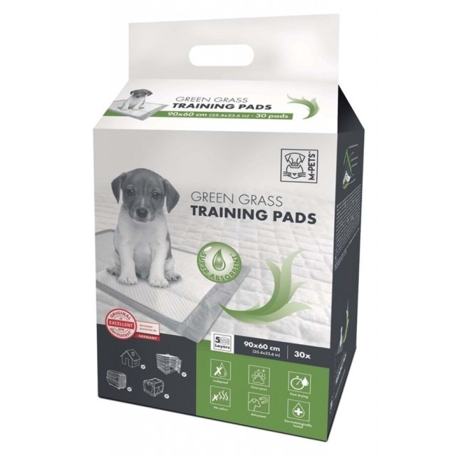 M-Pets Green Grass Köpek Çiş Eğitim Pedi 90X60cm 30lu