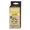 M-Pets Poo Dışkı Poşeti 15 Yaprak Limon Kokulu 4lü Paket