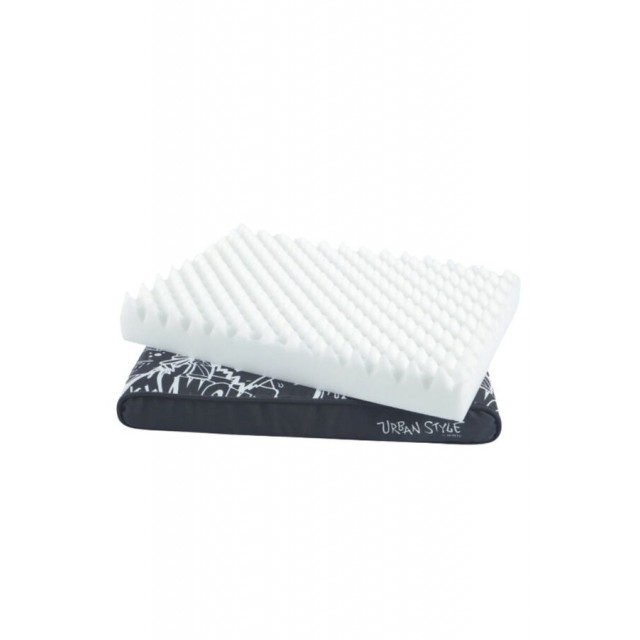 M-Pets Urbanstyle Contempo Cushion Yatak Black&White (M) 80x55x9cm