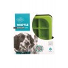 M-Pets Waffle Yavaş Yeme Mama Kabı 1500ml Yeşil