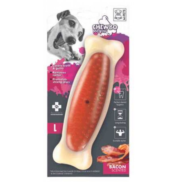 M-Pets Chewbo Bone Dental Et Aromalı Köpek Oyuncağı (L)