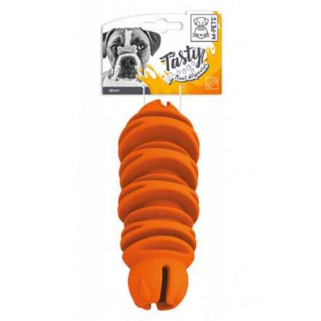 M-Pets Venus Ödül Hazneli Kauçuk Köpek Oyuncağı Turuncu
