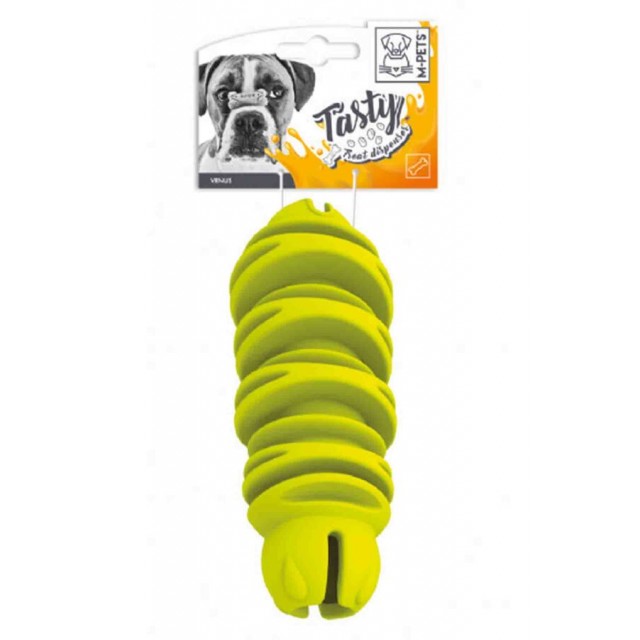 M-Pets Venüs Ödül Hazneli Kauçuk Köpek Oyuncağı Yeşil
