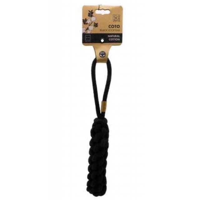 M-Pets Coto Black Loop Bar Örgü Oyuncak 34cm
