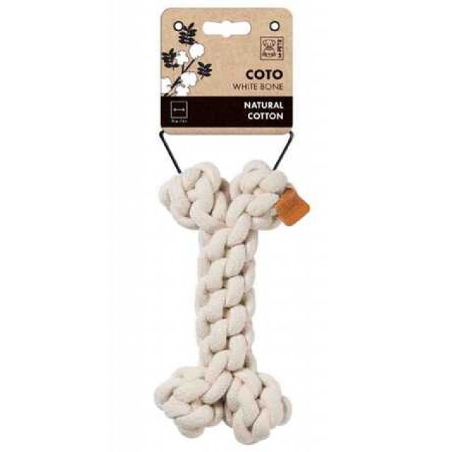 M-Pets Coto White Bone Örgü Kemik Oyuncak 19cm