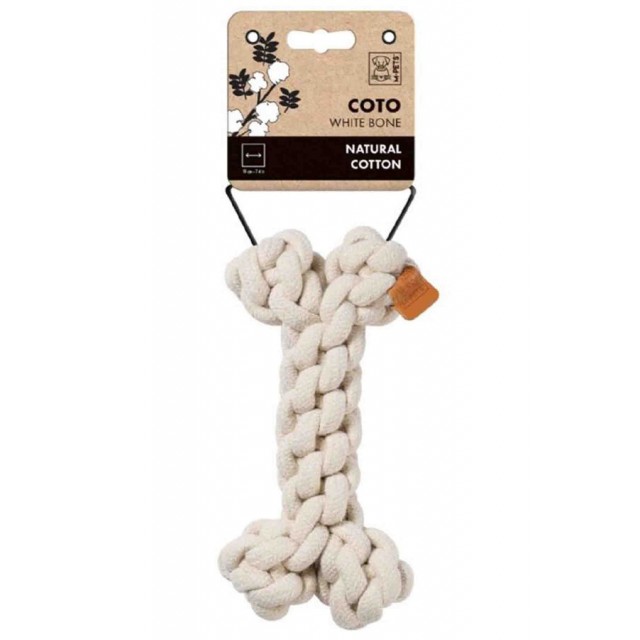 M-Pets Coto White Bone Örgü Kemik Oyuncak 19cm