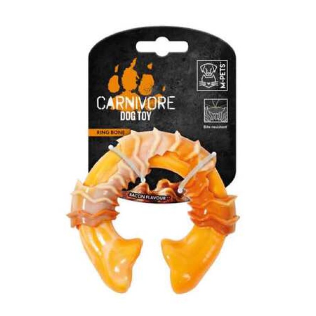 M-Pets Carnivore Ring Bone Pastırma Aromalı Köpek Oyuncağı