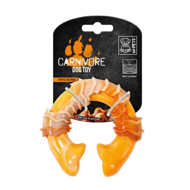 M-Pets Carnivore Ring Bone Pastırma Aromalı Köpek Oyuncağı