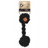 M-Pets Coto Duo Ball Örgü Oyuncak Siyah 28cm